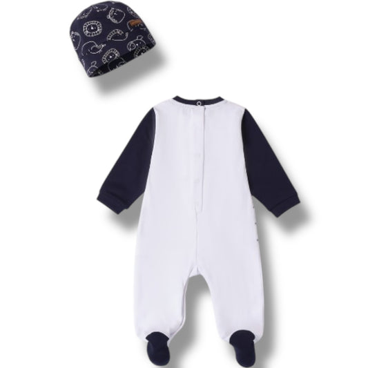 Tutina con cappellino Sarabanda da 1 a 6 mesi
