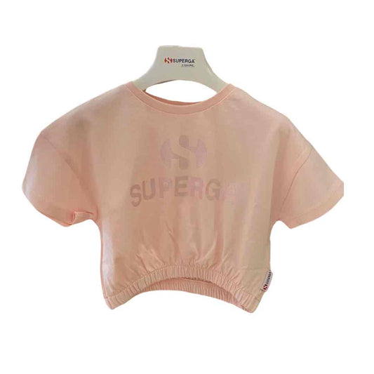 Maglietta Crop Superga da 3 a 14 Anni