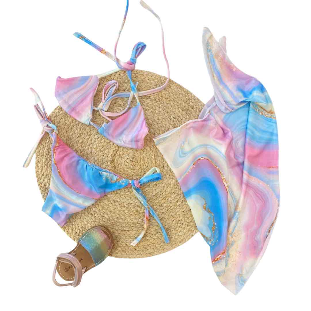 Set Costume Rainbow