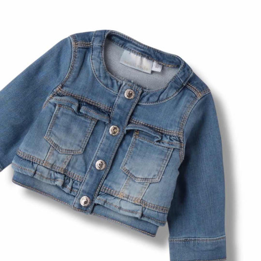 Giubbottino jeans Sarabanda da 3 a 24 mesi